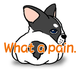 "Mametaro" of the puppy (English ver.) sticker #1874503