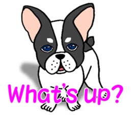"Mametaro" of the puppy (English ver.) sticker #1874510