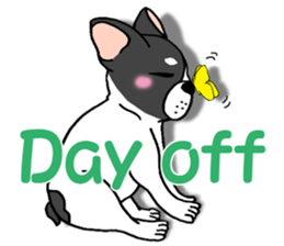 "Mametaro" of the puppy (English ver.) sticker #1874518