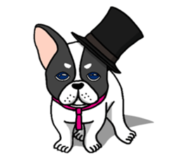 "Mametaro" of the puppy (English ver.) sticker #1874525