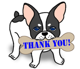 "Mametaro" of the puppy (English ver.) sticker #1874528