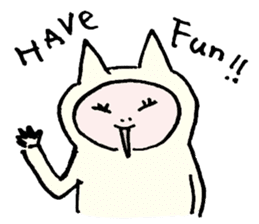 Zen Neko - English version sticker #1874620