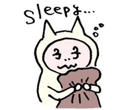 Zen Neko - English version sticker #1874621
