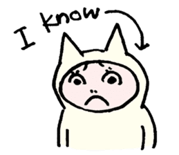 Zen Neko - English version sticker #1874622