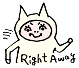 Zen Neko - English version sticker #1874623