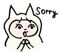 Zen Neko - English version sticker #1874625