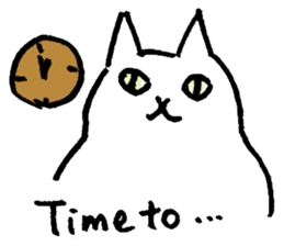 Zen Neko - English version sticker #1874636