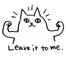 Zen Neko - English version sticker #1874640