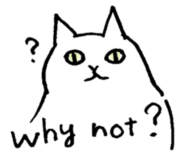 Zen Neko - English version sticker #1874641