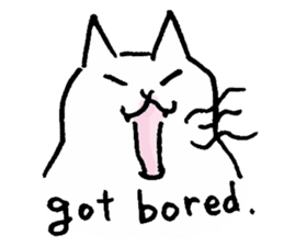Zen Neko - English version sticker #1874644