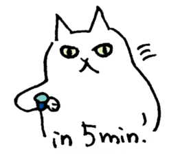Zen Neko - English version sticker #1874647