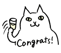 Zen Neko - English version sticker #1874648