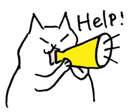 Zen Neko - English version sticker #1874649