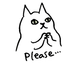 Zen Neko - English version sticker #1874651