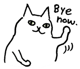 Zen Neko - English version sticker #1874652