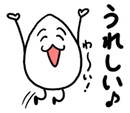 White sesame&Black sesame sticker #1874733