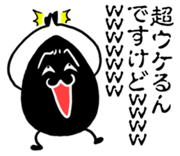 White sesame&Black sesame sticker #1874738