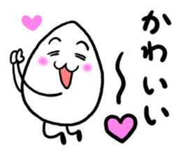 White sesame&Black sesame sticker #1874745