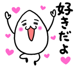 White sesame&Black sesame sticker #1874755