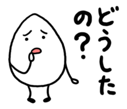 White sesame&Black sesame sticker #1874757