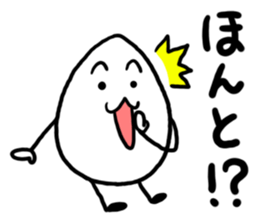 White sesame&Black sesame sticker #1874765