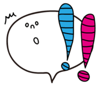 Balloons and a girl sticker #1874816