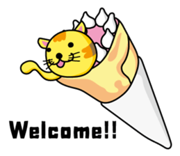 Cat Cakes sticker #1875176