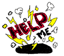 MAN of the hole Sticker sticker #1875291