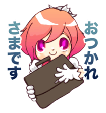 mio maid sticker #1875940