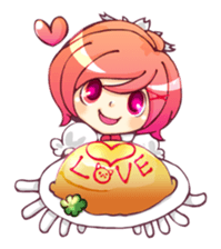 mio maid sticker #1875944