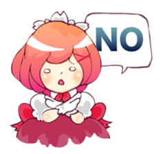 mio maid sticker #1875948