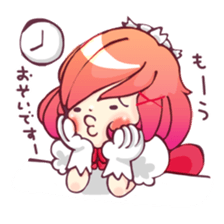 mio maid sticker #1875959