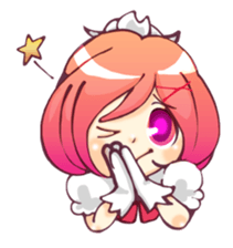 mio maid sticker #1875960