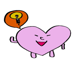 Feelings of Heart-chan sticker #1876260