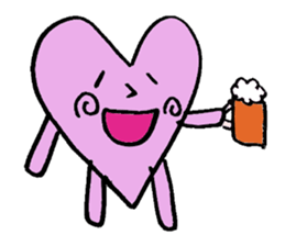 Feelings of Heart-chan sticker #1876278