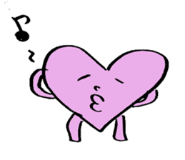 Feelings of Heart-chan sticker #1876284