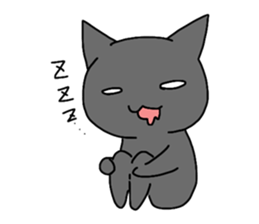 Cat comes fueled me. sticker #1876303