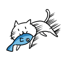 Mr. Shironeko sticker #1876615