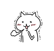 Mr. Shironeko sticker #1876640