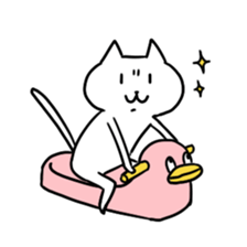 Mr. Shironeko sticker #1876650