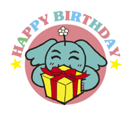 Happy Elepant & Lucky Giraffe sticker #1876930