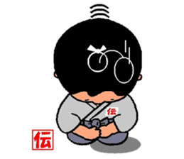 mascot of kato-city       kato dennosuke sticker #1877202