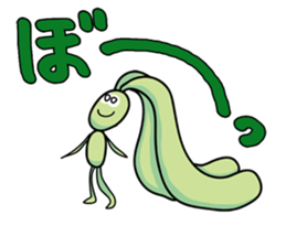 Ear long insect sticker #1877448