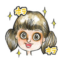 Honest girl mika. sticker #1877533