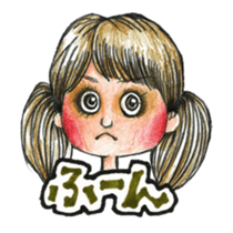 Honest girl mika. sticker #1877542