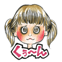 Honest girl mika. sticker #1877547