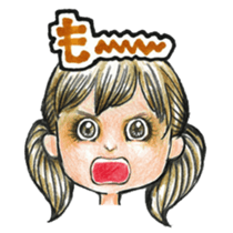 Honest girl mika. sticker #1877556