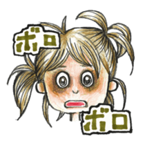 Honest girl mika. sticker #1877570