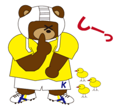 Rugby Kuma's life in Japan (Rugby Bear) sticker #1878070