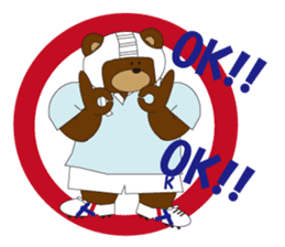 Rugby Kuma's life in Japan (Rugby Bear) sticker #1878075